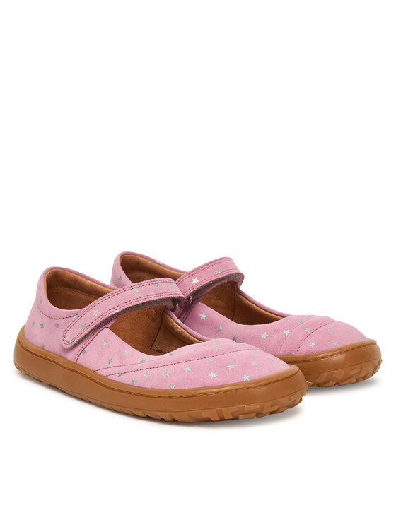 Froddo Froddo Baleriny Barefoot Mary J G3140195-4 D Różowy