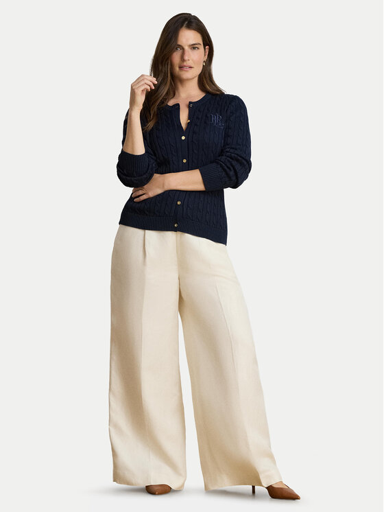 LAUREN RALPH LAUREN LAUREN RALPH LAUREN Strickjacke 200P14040002 Dunkelblau Regular Fit