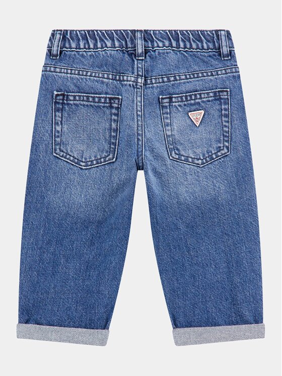 Guess Kids Guess Kids Pantaloni di tessuto 178683 Blu Regular Fit