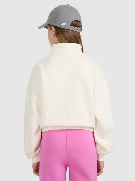 4F 4F Bluza URBAN COMMUTER Biały Oversize