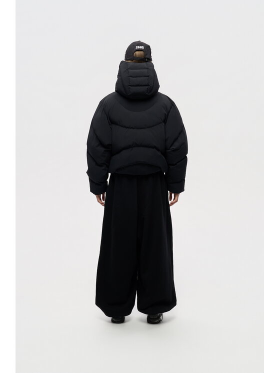2005 2005 Kurtka puchowa Puffer Czarny Oversize