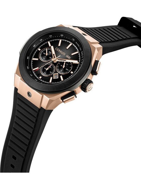 Cerruti 1881 Cerruti 1881 Zegarek Cerruti-CIWGO0096102 Czarny