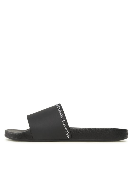 Calvin Klein Calvin Klein Ciabatte Rubber Pool Slide HW0HW01526 Nero