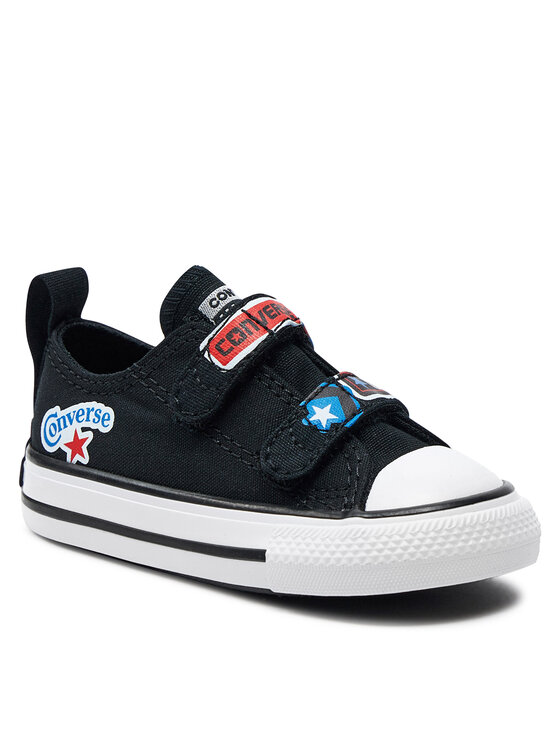 Converse Converse Tornacipő Chuck Taylor All Star Easy On Sticker Stash A06359C Fekete