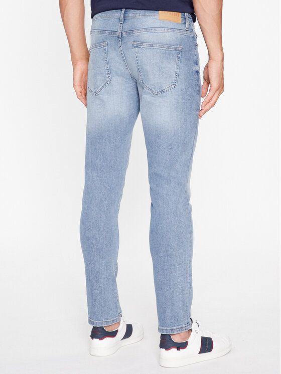 Only & Sons Only & Sons Traperice 22026464 Plava Slim Fit