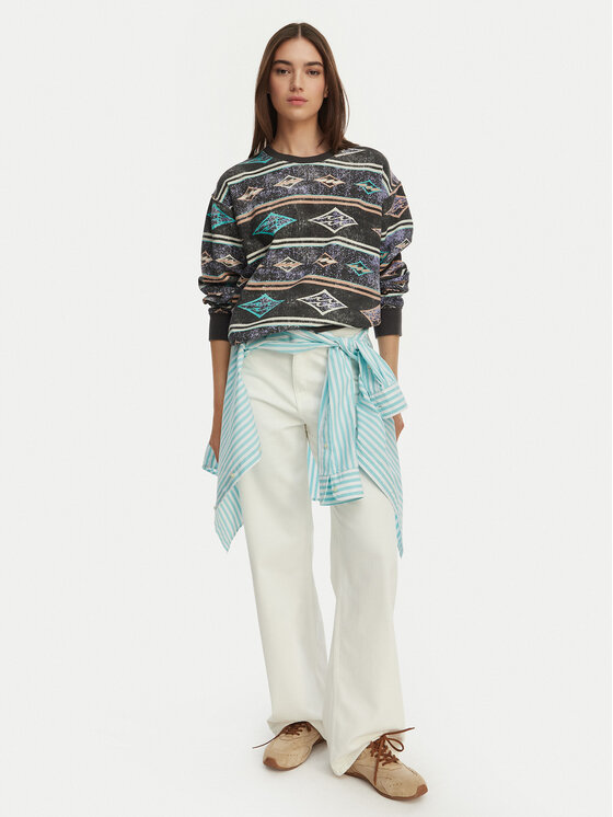 Billabong Billabong Džemperis ar kapuci High Tides Brooklyn EBJFT00153 Pelēks Oversize