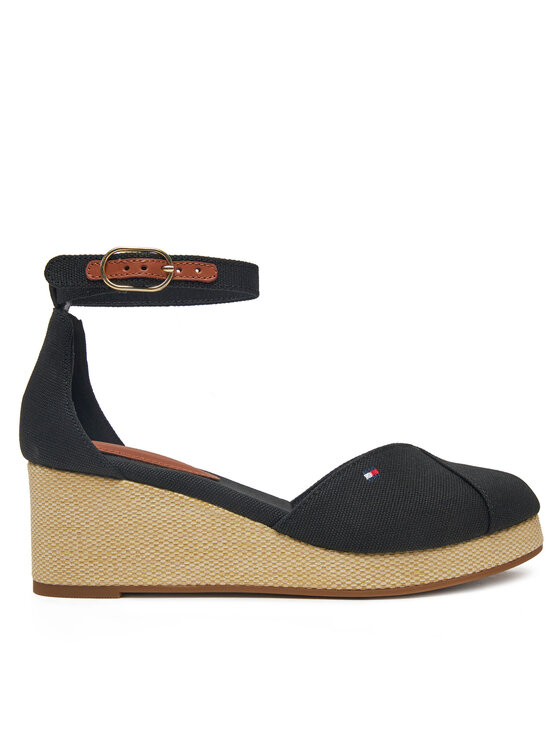 Tommy Hilfiger Tommy Hilfiger Espadrilles FW0FW08657 Fekete