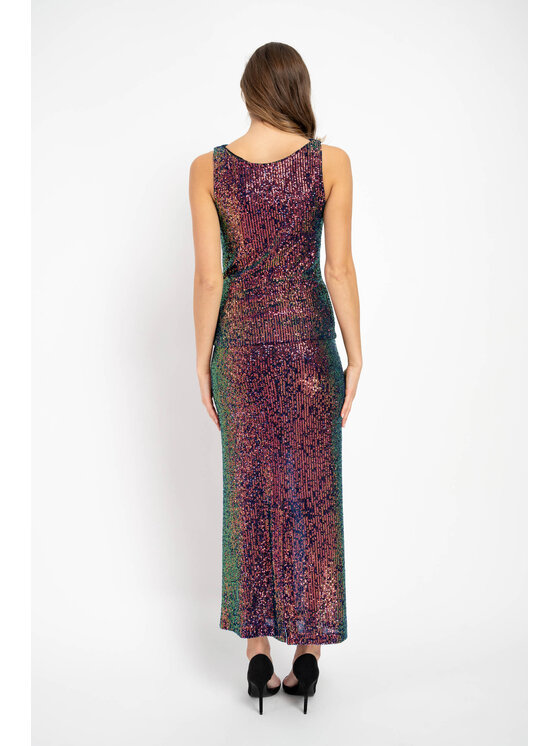 CLICK CLICK Maxi sukně 70-818 Barevná Casual Fit