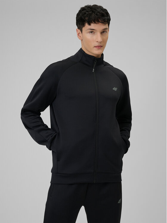 4F 4F Bluza VICTORY PACK Czarny Regular Fit