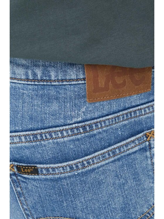 Lee Lee Jeansy RIDER Niebieski Slim Fit