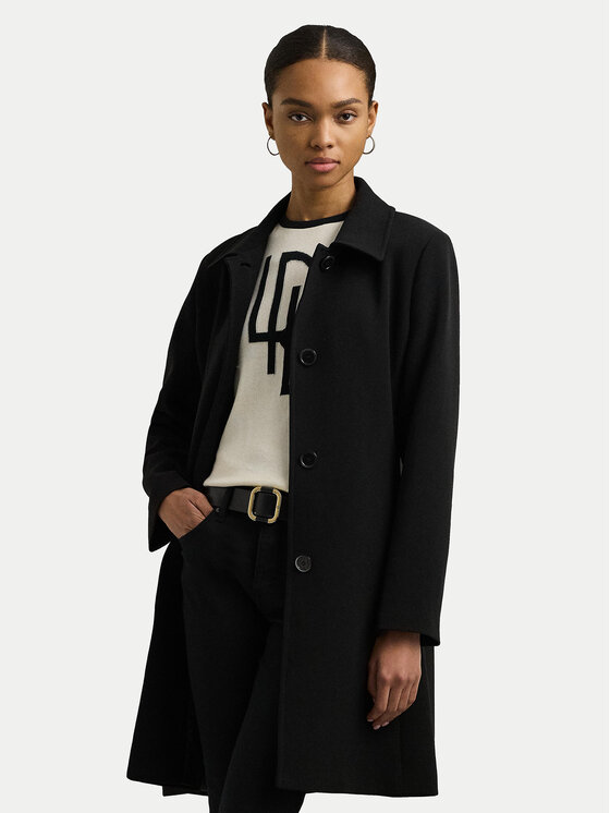 LAUREN RALPH LAUREN Lauren Ralph Lauren Kabát pro přechodné období 297951273001 Černá Straight Fit
