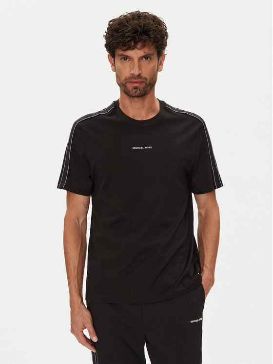 Michael Kors Michael Kors T-Shirt CT4524E1V2 Czarny Regular Fit