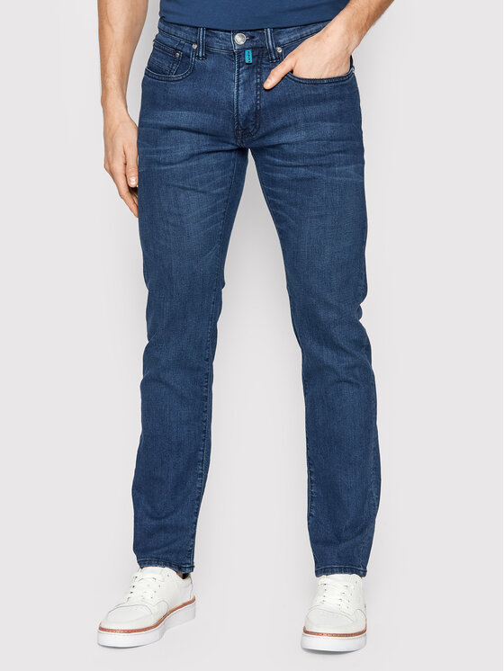 Pierre Cardin Jeans hlače 30031/000/7900 Modra Slim Fit