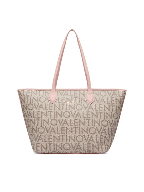 Valentino Geantă Logo VBSA1F02 Bej