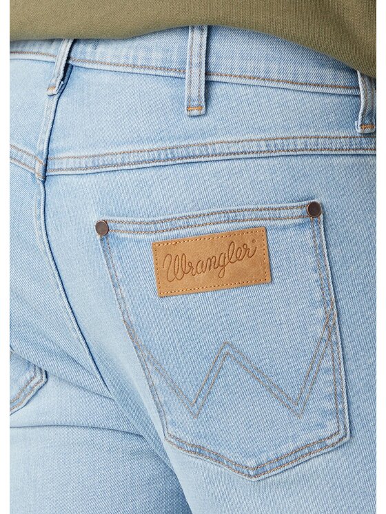 Wrangler Wrangler Jeansy Greensboro Niebieski Regular Fit