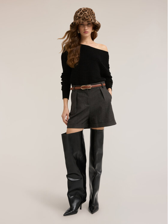 Motivi Motivi Maglione M200E002150N033 Nero Regular Fit