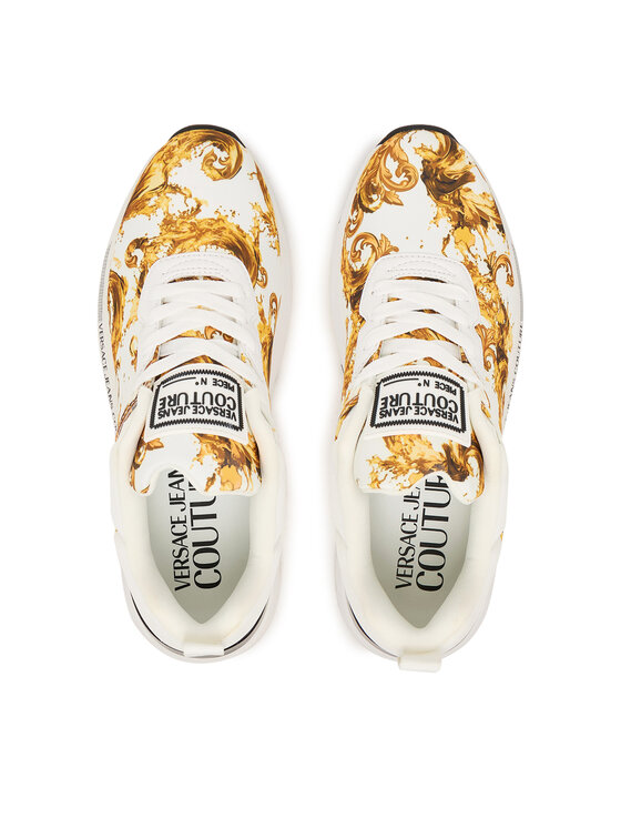 Versace Jeans Couture Versace Jeans Couture Sneakersy 80YA3SA1 Biela
