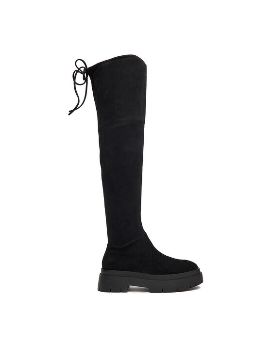 DeeZee DeeZee Čizme preko koljena 8761-2 Crna