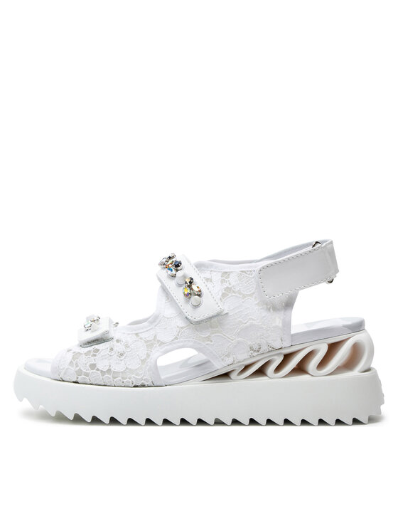 Le Silla Le Silla Sandalen Yui 6657Q040ZGPPLAC Weiß