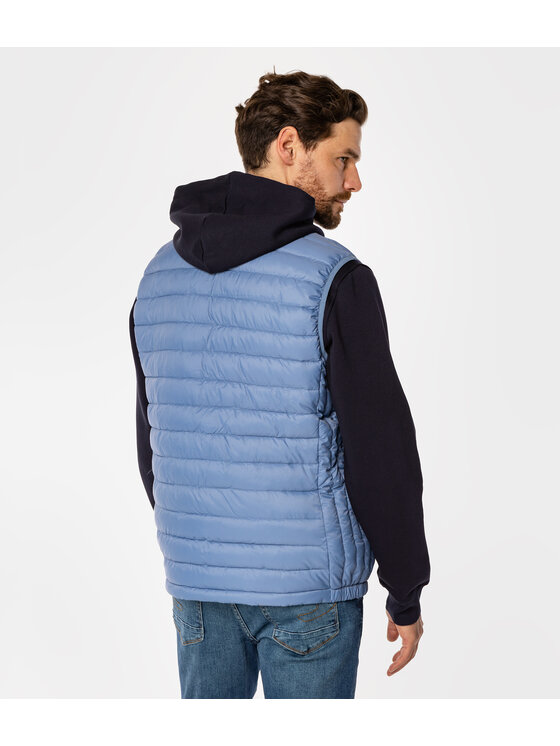 Lee Cooper Lee Cooper Kamizelka DIEGO Niebieski Regular Fit
