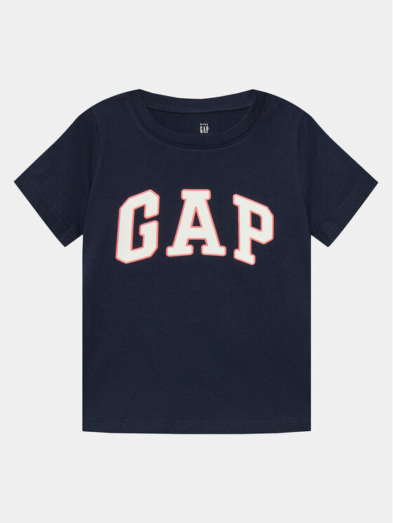 Gap T-krekls 459909-06 Tumši zils Regular Fit