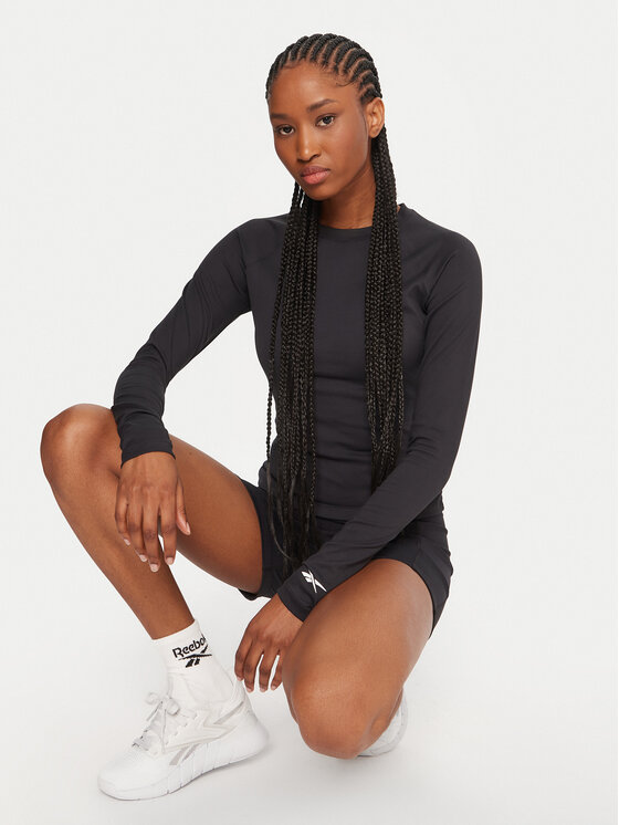 Reebok Reebok Φανελάκι τεχνικό Reebok X Ewa Chodakowska RK25316CCW Μαύρο Slim Fit