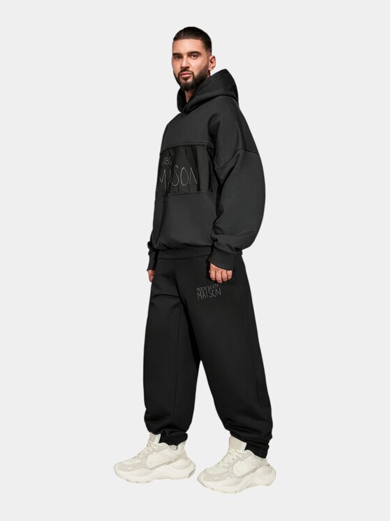 MADE BY SOCIETY MADE BY SOCIETY Kurtka anorak BOLD SHADE - H17574 Czarny Basic Fit