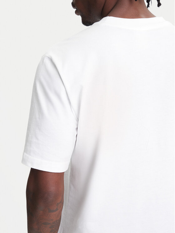 adidas adidas T-Shirt Essentials Small Logo JF1092 Weiß Regular Fit