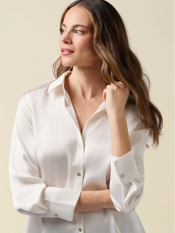 Oltre Oltre Camicia 5374R503080N011 Bianco Regular Fit