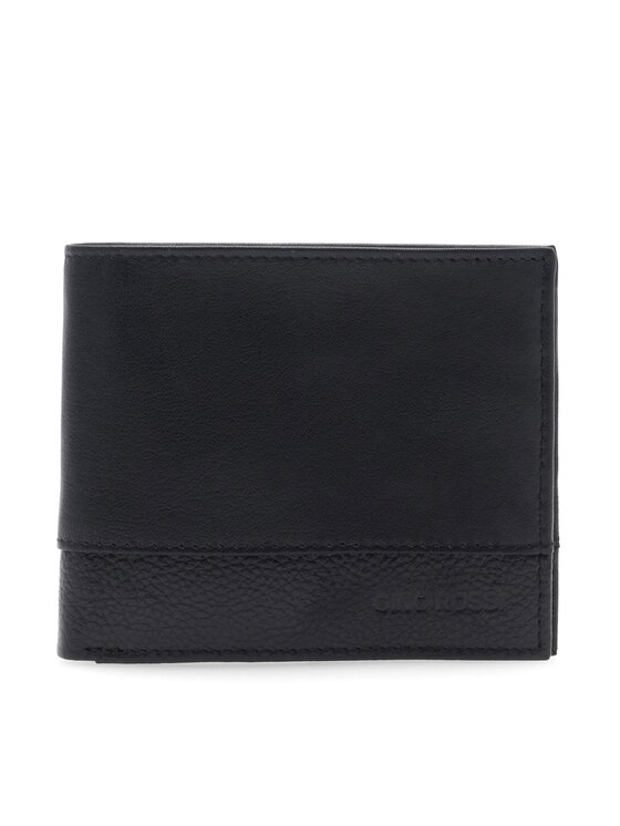 Gino Rossi Große Herren Geldbörse 3M1-002-AW23 Schwarz, Größe NOSIZE