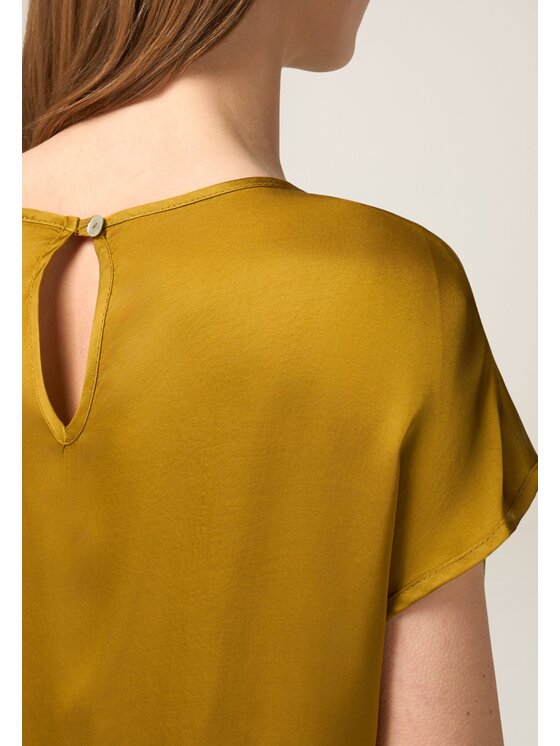 Oltre Oltre Blusa 2481J000720N038 Verde Regular Fit