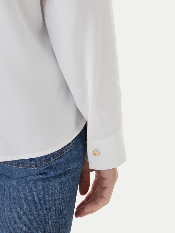 Tommy Hilfiger Tommy Hilfiger Πουκάμισο WW0WW46597 Εκρού Regular Fit