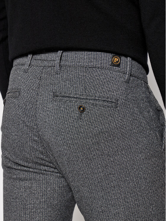 Pierre Cardin Pierre Cardin Riidest püksid Lyon 33747/000/4793 Tumesinine Modern Fit