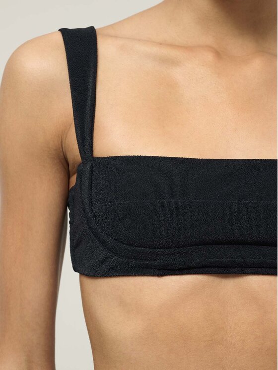La Mania La Mania Top VALENTINA Nero Classic Fit