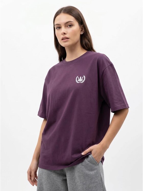 Jigga Wear Jigga Wear T-Shirt 132159 Fioletowy Oversize