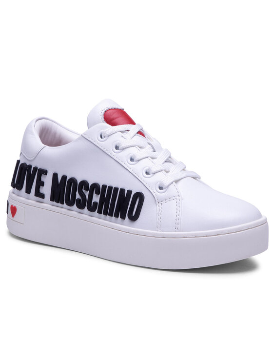 LOVE MOSCHINO Sneakers JA15113G1CIA0100 Weiß | Modivo.de