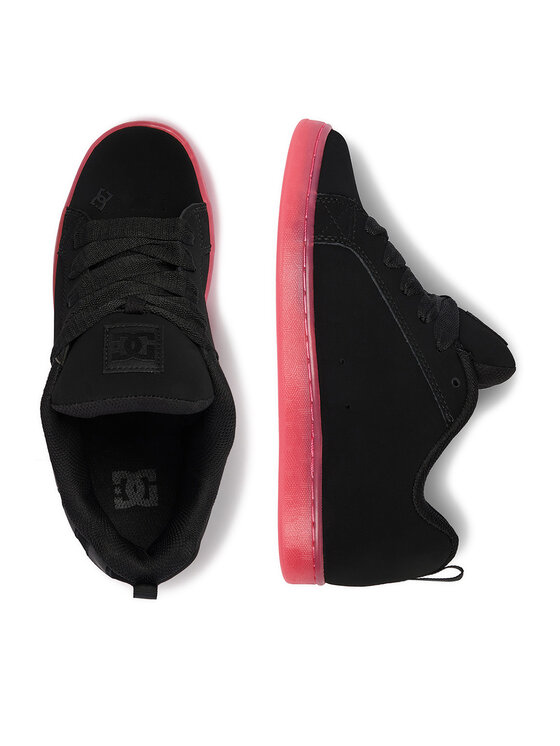 DC Shoes DC Shoes Sneakersy EO-COURT GRAFFIK LE DC02894001 Czarny