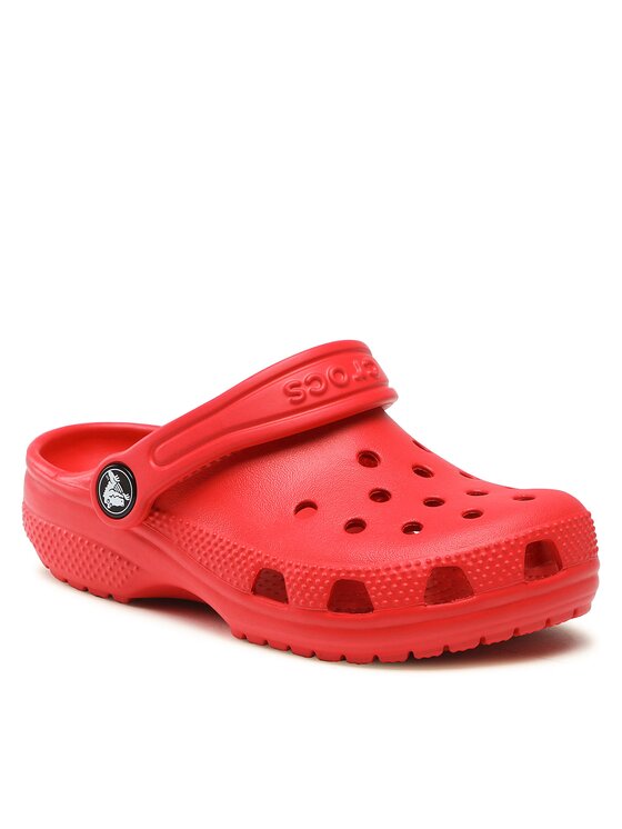 Crocs Crocs Šlepetės Crocs Classic Kids Clog 206991 Raudona