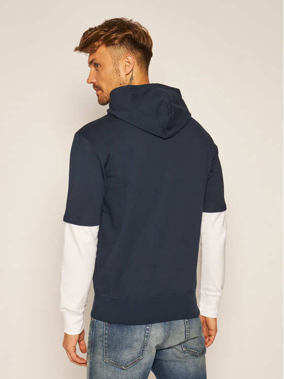 Champion Champion Μπλούζα Sweats 215283 Σκούρο μπλε Regular Fit