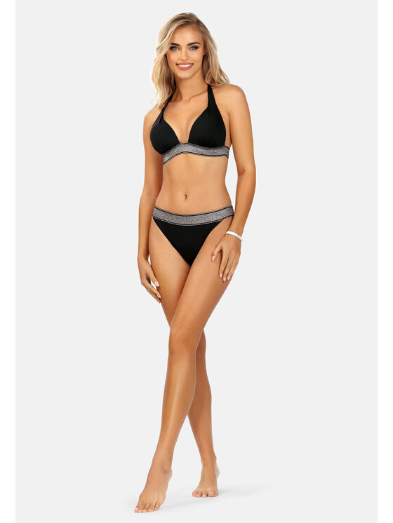 Miss Lou Miss Lou Bikini ML018 Nero