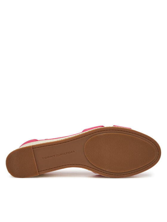 Tommy Hilfiger Tommy Hilfiger Basutės Flag Criss-Cros Mid Wedge Espad FW0FW08481 Rožinė