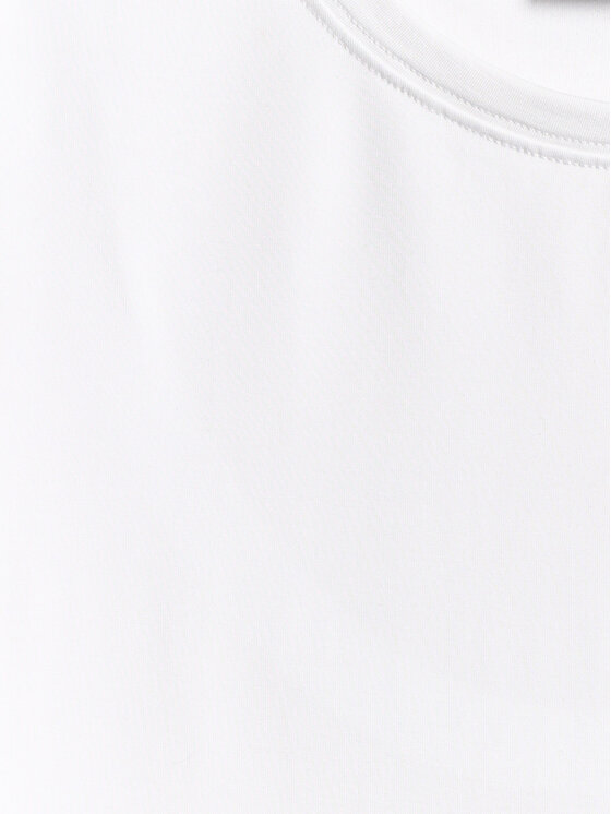 4F 4F T-Shirt ESSENTIAL 4 Biały Slim Fit