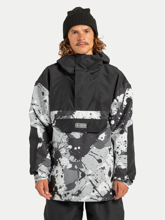 DC Shoes DC Shoes Snowboardová bunda Anorak ADYTJ03088 Sivá Regular Fit