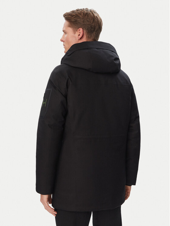 BOSS BOSS Зимова куртка OW_Hexatech 50570858 Чорний Regular Fit