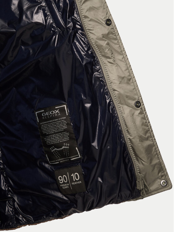 Geox Geox Μπουφάν πουπουλένιο Warrens M4625E T3146 F5259 Μπεζ Regular Fit