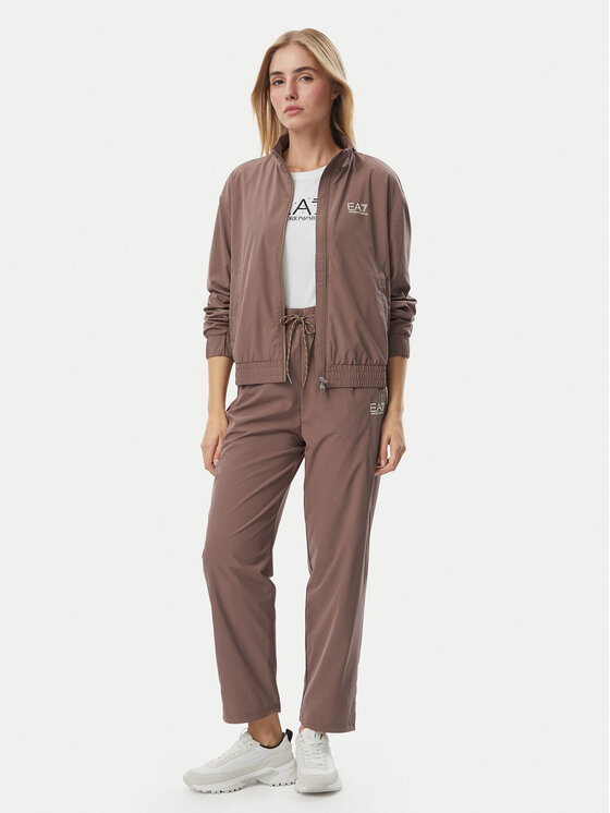 EA7 Emporio Armani EA7 Emporio Armani Спортивний костюм 7W001323 AF21681 U6041 Світло-коричневий Regular Fit