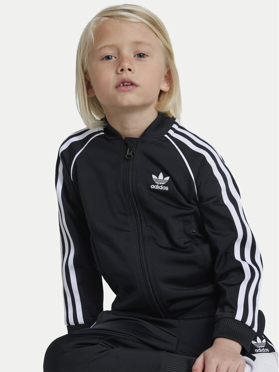 adidas adidas Спортивний костюм adicolor SST IX7624 Чорний Regular Fit