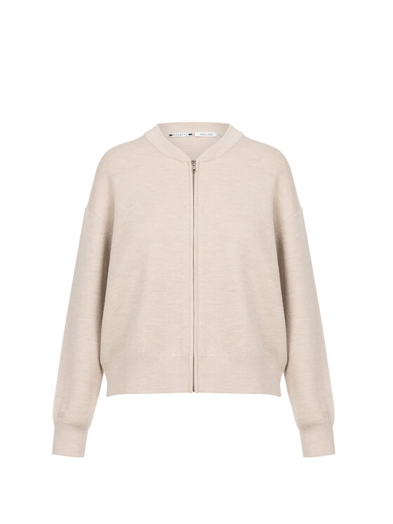 Deni Cler Milano Deni Cler Milano Bluza T-DC-W257-F5-90-81-1 Beżowy Regular Fit