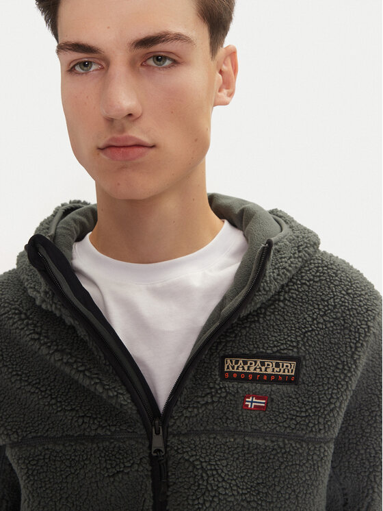 Napapijri Napapijri Polar T-Tynik NP0A4IA8 Zielony Regular Fit