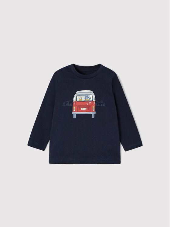 Mayoral Mayoral Блуза 2008 Тъмносин Regular Fit